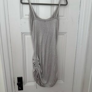 NWT NA-KD Knit Metallic Dress Size XL